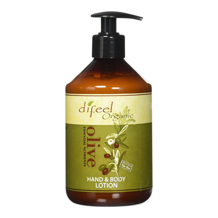 Difeel Nature Olive Hand And Body Lotion, 16.89 oz
