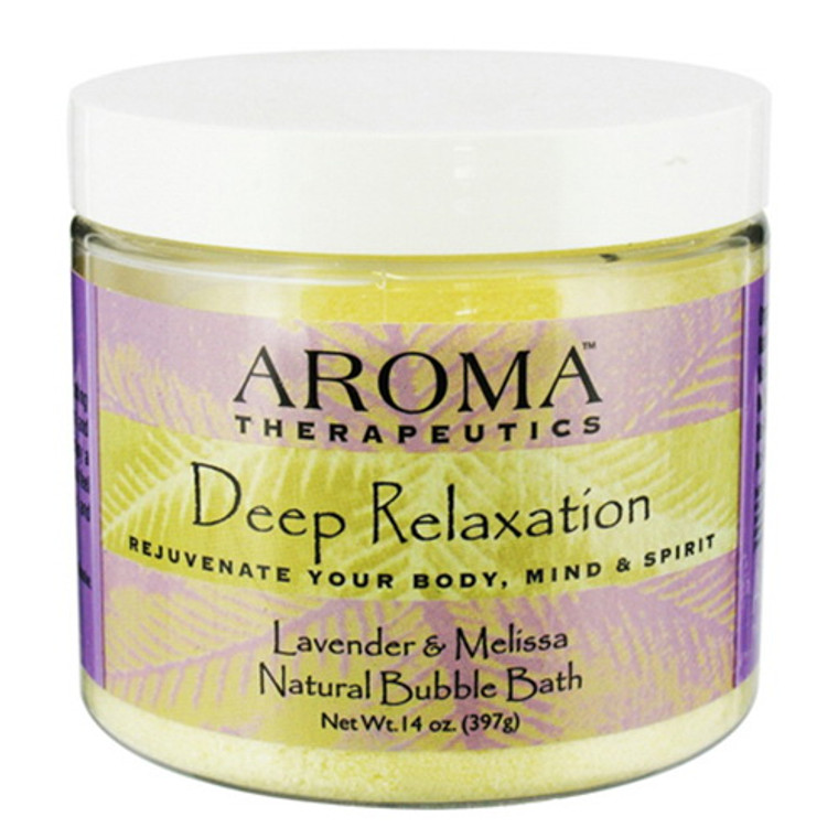Abra Therapeutics Deep Relaxation Bubble Bath, Lavender And Melissa - 14 Oz