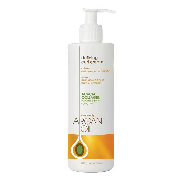 One N Only Argan Oil Curl Defining Creme with Pump, 9.8 Oz