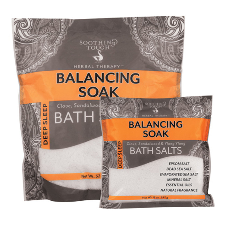 Soothing Touch Deep Sleep Bath Salts Balancing Soak Clove Sandalwood And Ylang Ylang 32 Oz
