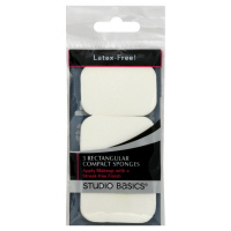 Studio Basics Rectangular Beveled Sponges By Paris Presents - 1 Ea