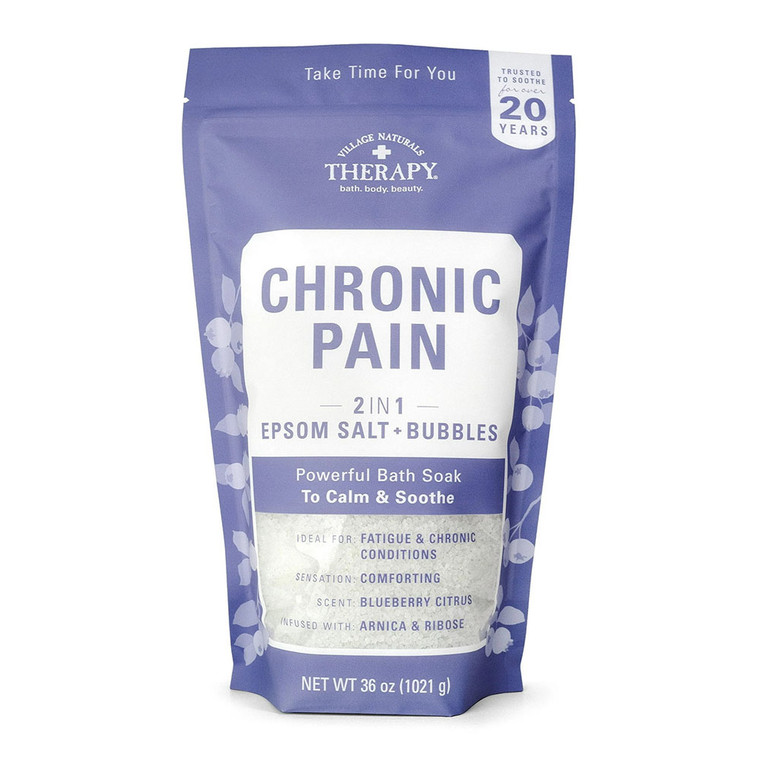 Village Naturals Therapy Chronic Pain and Fatigue Body Soak, 36 Oz