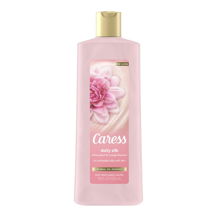 Caress moisturizing Daily Silk Body Wash, 18 Oz