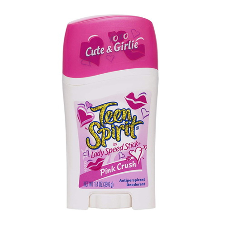 Teen Spirit Pink Crush Antiperspirant Deodorant By Lady Speed Stick, 1.4 oz