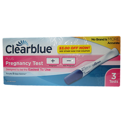 Clearblue Plus Pregnancy Test 3 Tests