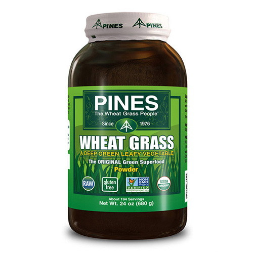 Pines Wheat Grass 100 Pure Green Energy Powder 24 Oz