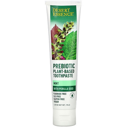 Desert Essence Prebiotic Plant Based Toothpaste Mint, 6.25