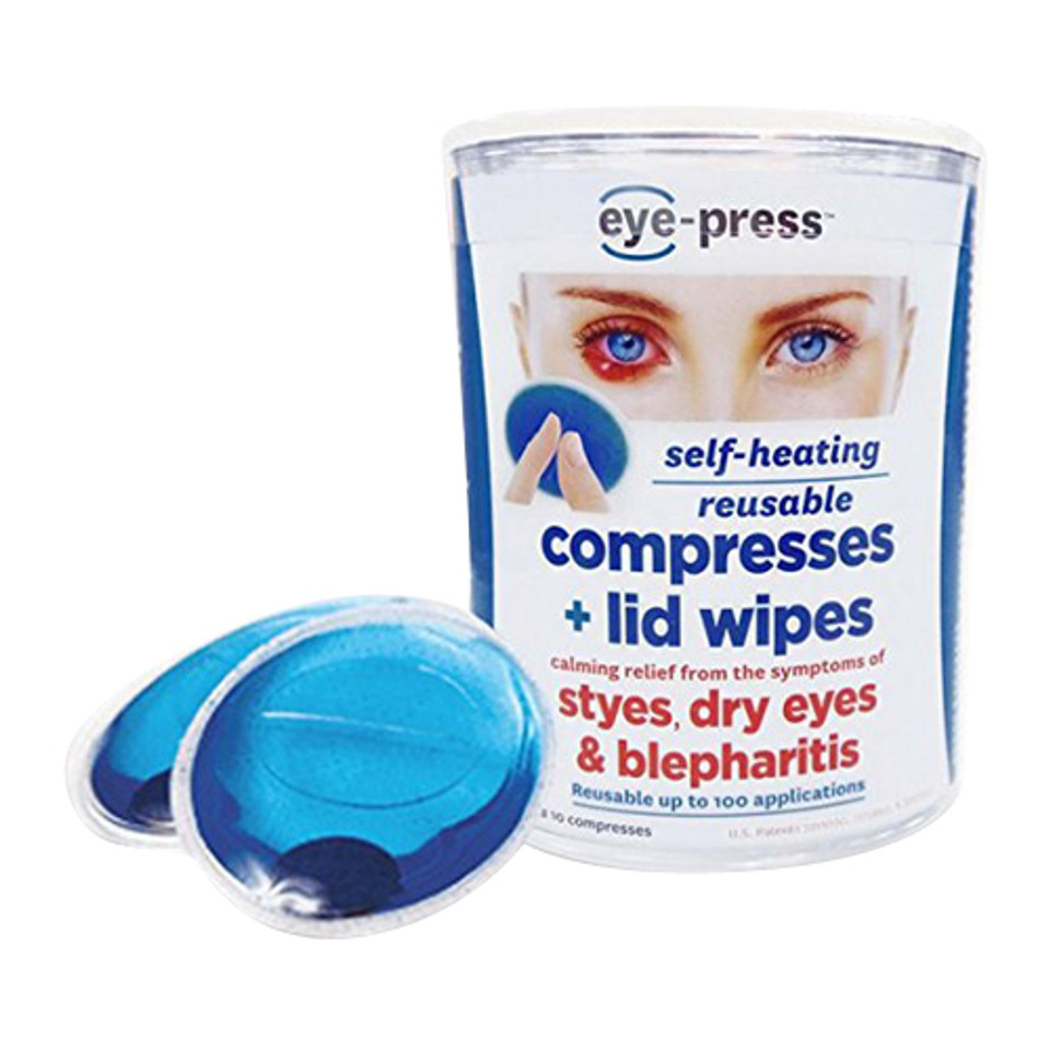 make warm compress for eye