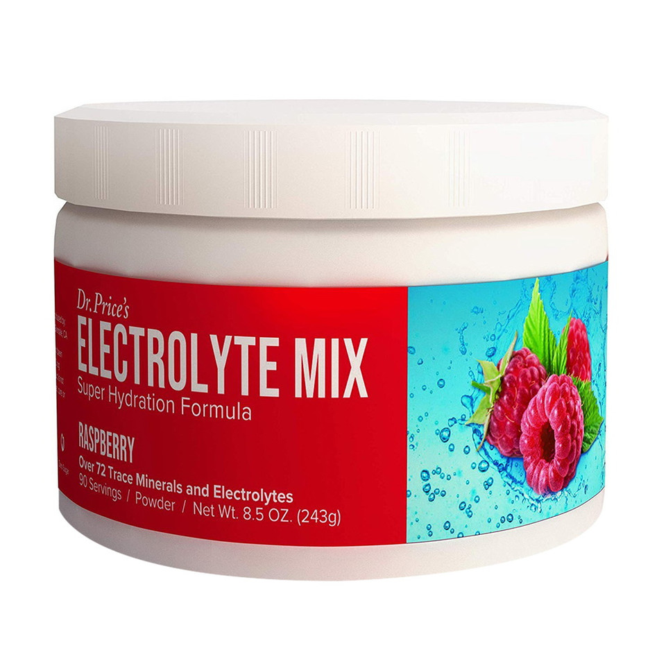 Dr. Price's Vitamins Electrolyte Mix Super Hydration Formula,Raspberry