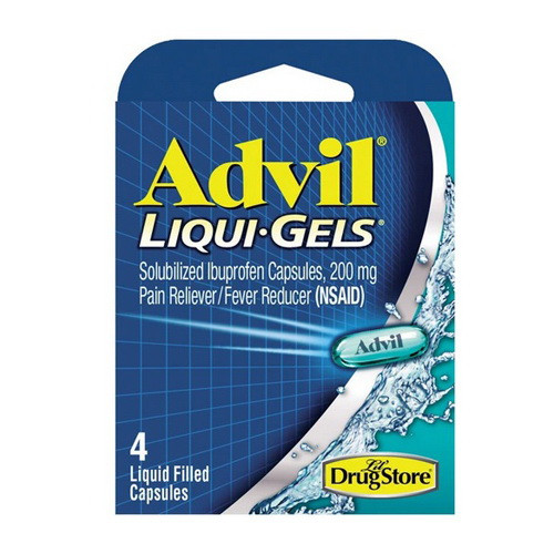 Advil Liqui Gels Pain Reliever or Fever Reducer, Liquid Filled Capsules