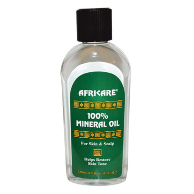 Africare 100% Mineral Oil For Skin And Scalp, 8.5 Oz 