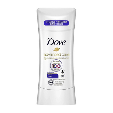 Dove Advanced Care Invisible Dry Spray - Sheer Fresh - Shop Deodorant &  Antiperspirant at H-E-B