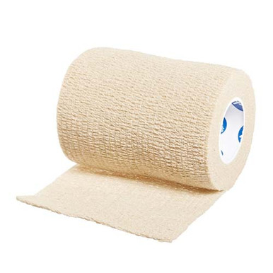 Dynarex Sensi Wrap Self Adherent Bandage Roll 3X5 Yards # 3173, Tan Color  - 1 Ea 