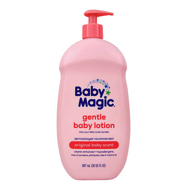 baby magic lotion in hair