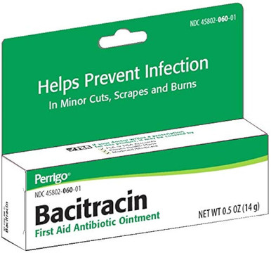 Bacitracin First aid Antibiotic Ointment Tube Prevent Infection Minor ...
