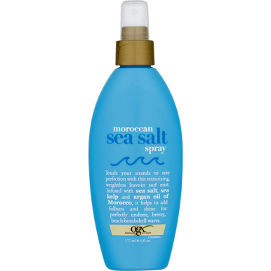 Ogx Moroccan Sea Salt, Sea Kelp, Argan Oil Hair Spray, 6 Oz