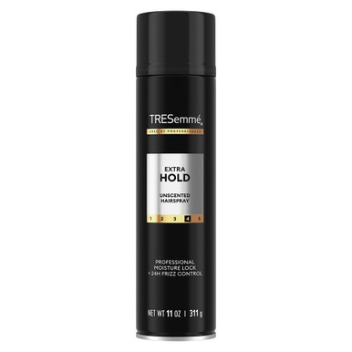 Tresemme Extra Hold Unscented Hairspray Moisture Lock and Frizz