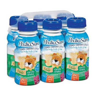 PediaSure Complete Balanced Nutrition Liquid, Chocolate Flavor, Model:  53587-8 Oz/Bottle, 24 Ea