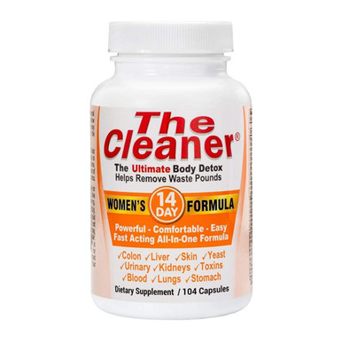 The Cleaner - 14-Day Women's Formula - Ultimate Body Detox (104 Capsules)