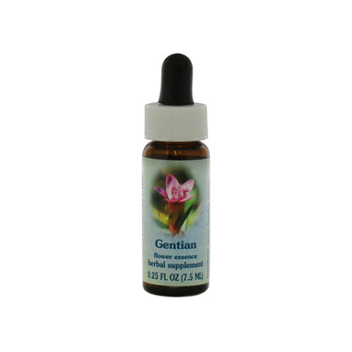 Flower Essence Gentian Herbal Supplement Dropper - 0.25 Oz - myotcstore.com