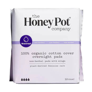 The Honey Pot - Pads Post-partum Herbal - 12 ct