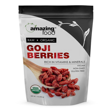 Amazing Food Goji Berries Superfood Antioxidant Rich Snack and ...