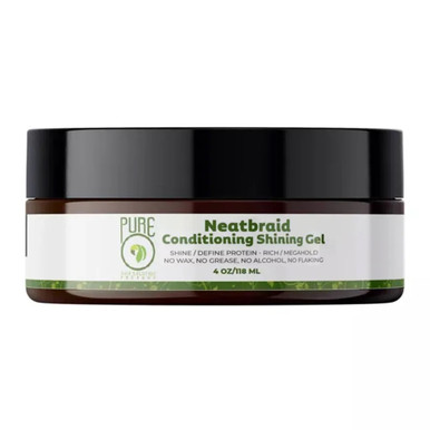 Pure O Hair Solution NeatBraid Conditioning Shining Gel, 4 Oz