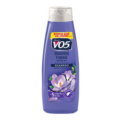 Alberto VO5 Blooming Freesia Moisturizing Shampoo, 15 Oz