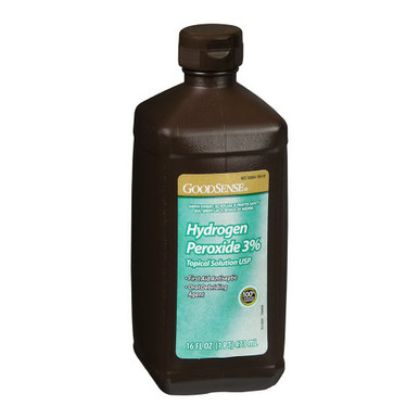 Goodsense Hydrogen Peroxide 3 Percent Topical Solution, First Aid ...