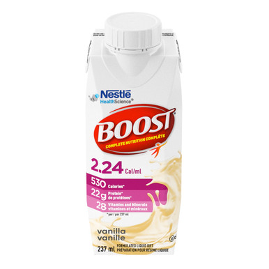 Nestle Boost Adult Nutritional Drink Vanilla Balanced Nutrition 8Oz ...