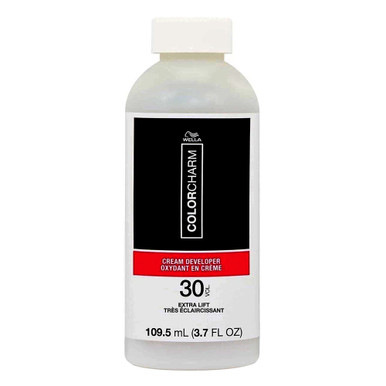 Wella Color Charm Cream Developer 30 Volume Extra Lift 3.7Oz (109.5ml)
