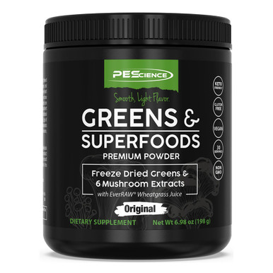 PEScience Smooth Light Flavor Greens and Superfoods Premium Powder ...