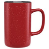 The 18oz Tall Ceramic Camper Mug in Red with Speckles is a high-visibility option for businesses searching for custom logo mugs that stand out on shelves and in café settings. Popular with coffee shops, breweries, and retail brands, this oversized ceramic mug matches current search trends for bold branded drinkware, camper-style coffee mugs, and premium promotional merchandise.
