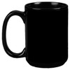 Solid Black Mighty Mug (15oz)