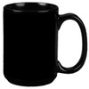 Solid Black Mighty Mug (15oz)