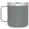 The 12oz Camper Mug in Matte Gray offers a clean, contemporary look that complements custom logos for coffee shops, breweries, and retail businesses. Built for durability and everyday use, this camper-style mug is a versatile choice for branded drinkware programs and in-store merchandise.