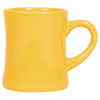 The 10oz Diner Mug in Yellow adds a cheerful, retro-inspired look to a classic ceramic coffee mug designed for everyday use. Its iconic curved diner shape is comfortable to hold and ideal for coffee shop service, house mugs, or branded retail merchandise. Durable and logo-ready, this bright diner mug brings warmth and visibility to café counters and retail displays while delivering the familiar feel customers enjoy day after day.