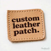 Custom Leather and Faux Leather Patches