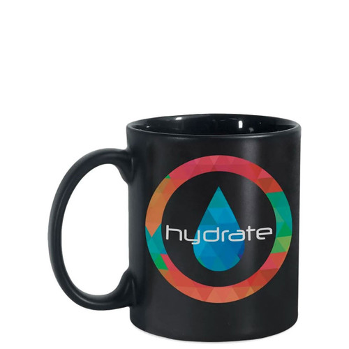 Classic Black Matte Coffee Mug (11oz)