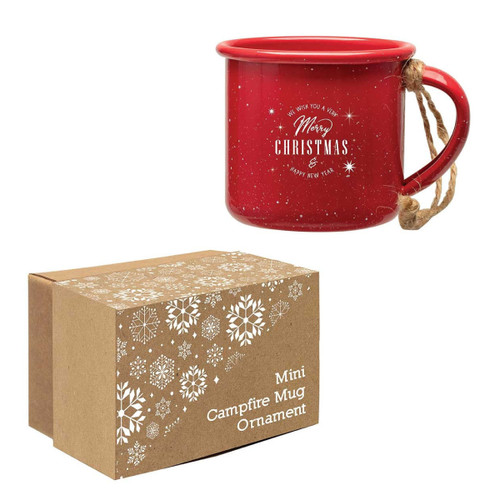 Mini Campfire Mug Ornament (2oz)