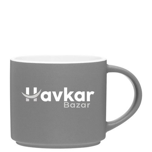 Monaco Matte Gray Mug (16oz) Monaco Matte Gray Mug (16oz)