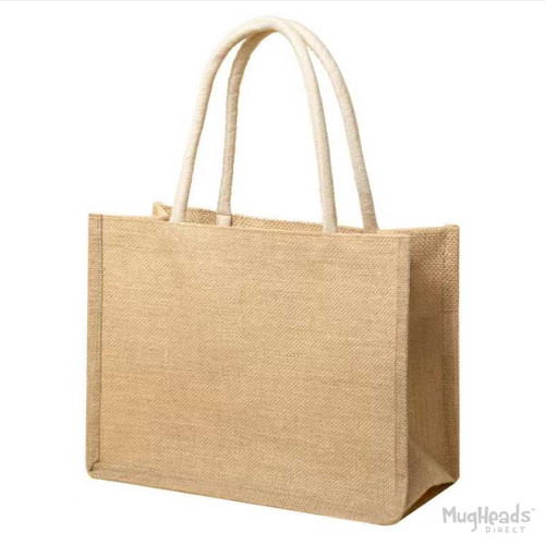 Custom Jute Grocery Totes with Gussets offer a structured, premium silhouette that works well for branded retail bags and promotional merchandise. Designed for custom decoration, they provide ample surface area for logos while supporting consistent, long-term brand visibility.