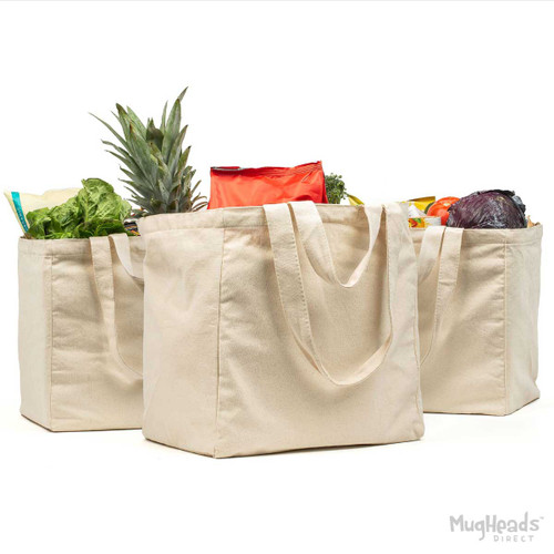 Custom Canvas Tote Bags are a staple for retailers offering reusable shopping bags with strong resale appeal. Popular with markets and coffee shops, these totes deliver everyday practicality while keeping your logo visible in real-world use.