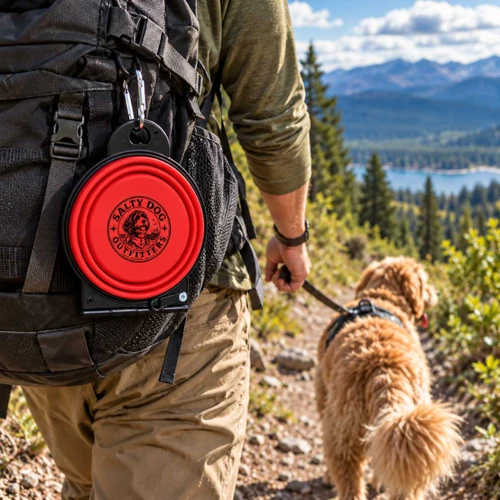 Dual Collapsible Pet Bowl
