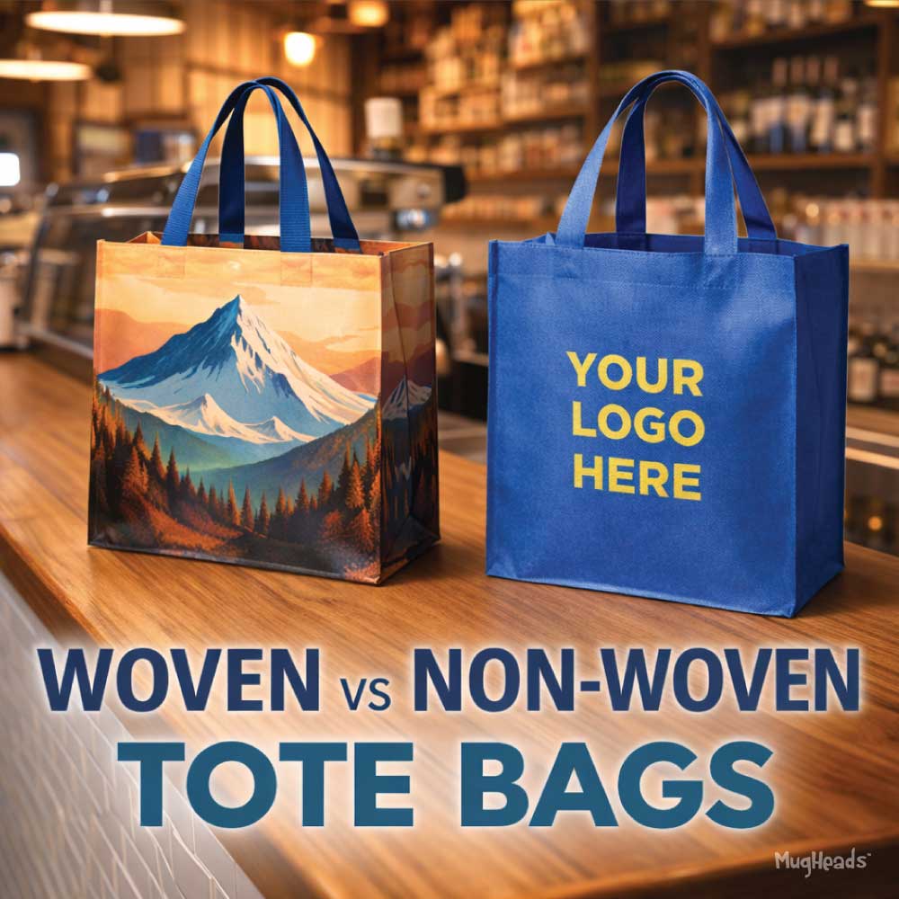 Woven PP vs Non-Woven Tote Bags: What’s the Difference and Which Is Better for Your Brand?