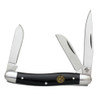 ROPER 3 1/2" BUFFALO HORN STOCKMAN BLK