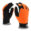 PIT PRO HI-VIZ ORANGE SYNTHETIC MECHANICS -M