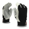 PIT PRO GOATSKIN MECHANICS GLOVE W/ DBL PALM -M