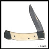 SCHRADE SMOKEY LOCKBACK W/ WHITE BONE HNDL.