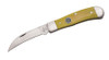 ROPER 3 1/4" YELLOW BONE SWAY BACK JACK KNIFE